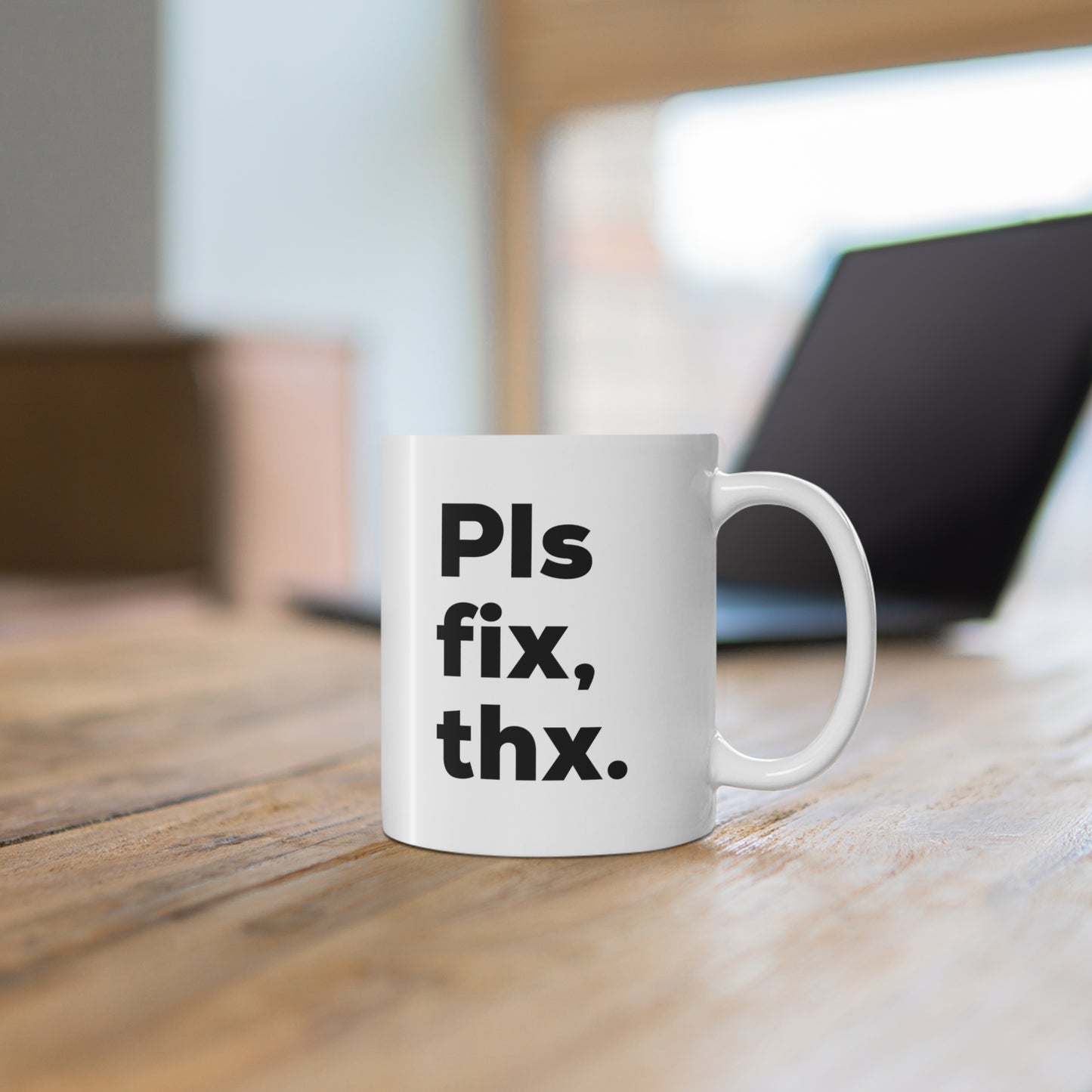 Pls fix thx Coffee Mug 11oz