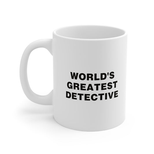 World's Greatest Detective Coffee Mug