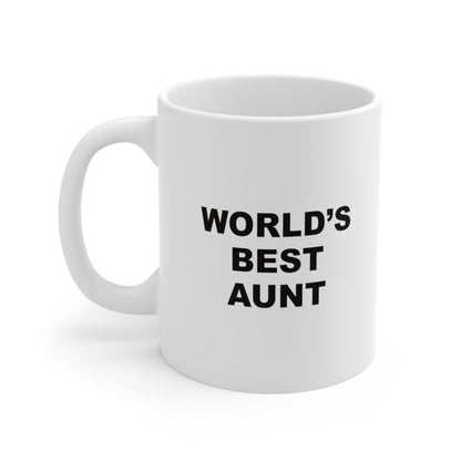Worlds Best Aunt Coffee Mug