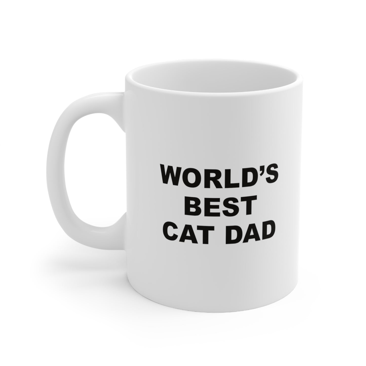 Worlds Best Cat Dad Coffee Mug