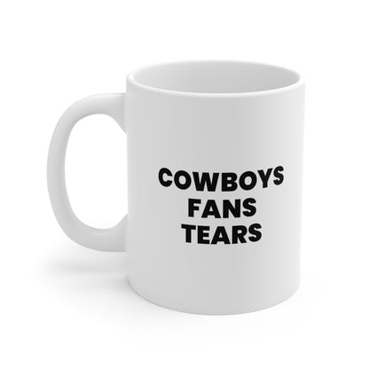 Cowboys Fans Tears Mug