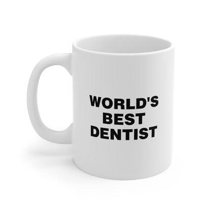 World's Best Dentist Coffee Mug 11oz