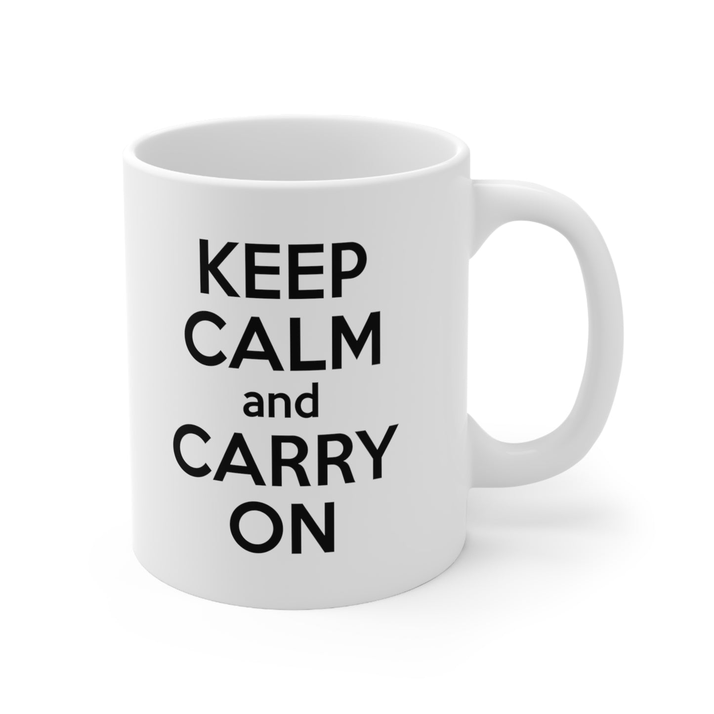 Keep Calm and Carry On Coffee Mug 11oz