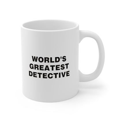 World's Greatest Detective Coffee Mug 11oz