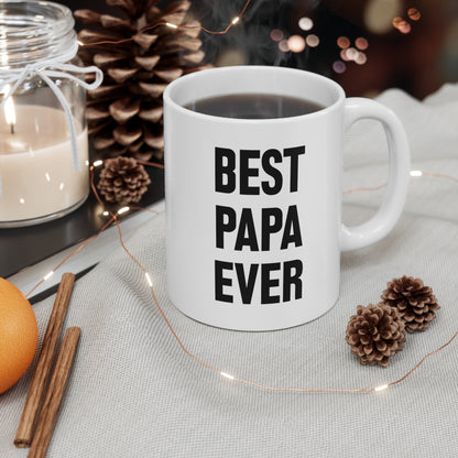 Best Papa Ever Coffee Mug 11oz