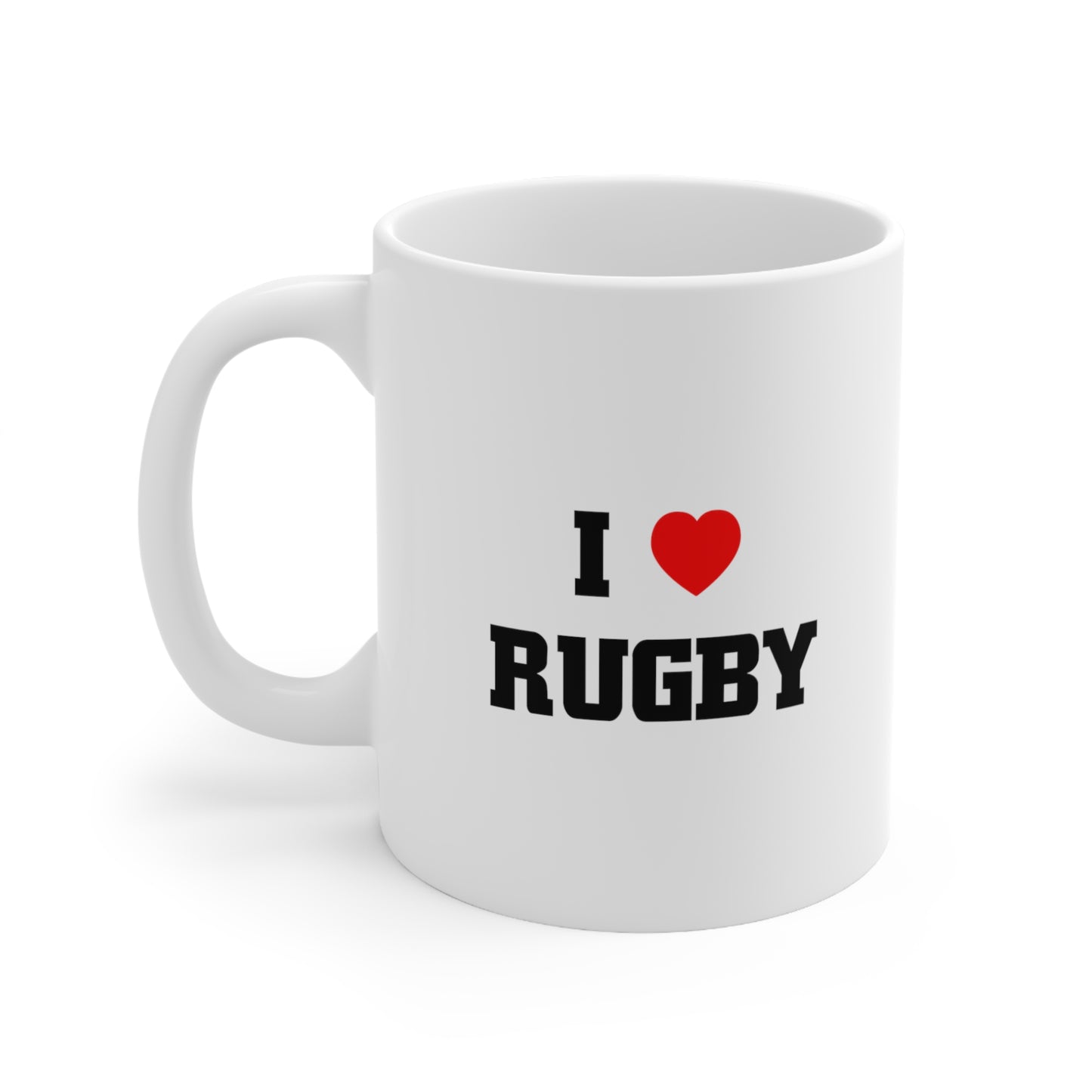 I Love Rugby Coffee Mug