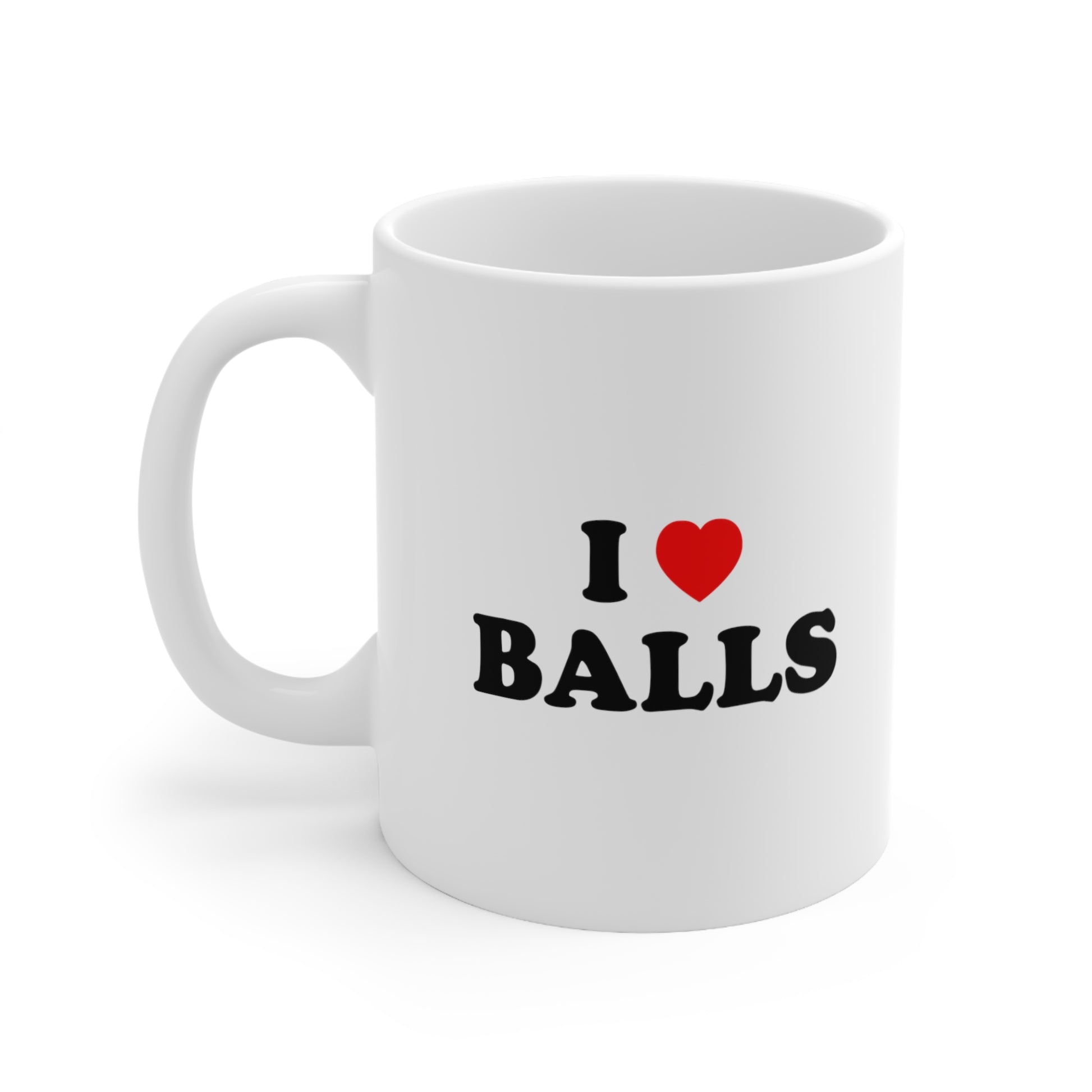 I Love Balls Coffee Mug