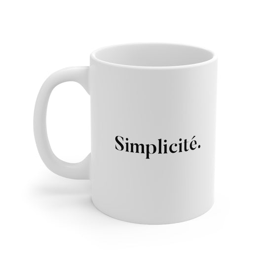 Simplicité Coffee Mug