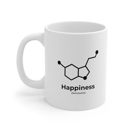 Happiness Molecule Coffee Mug