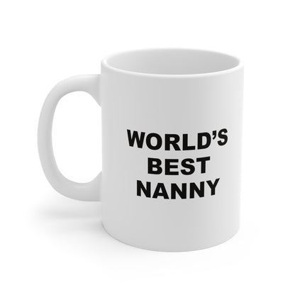 World's Best Nanny Coffee Mug