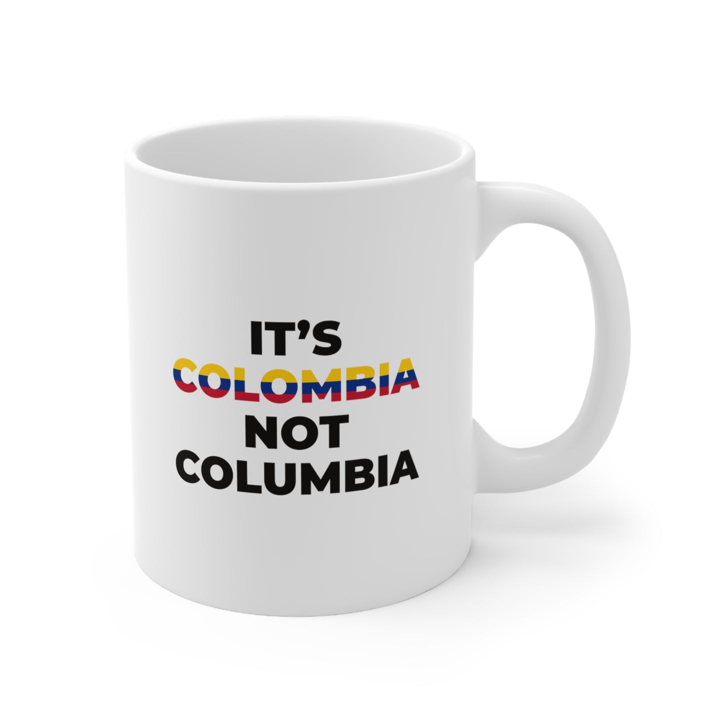 It's colombia not columbia Coffee Mug 11oz