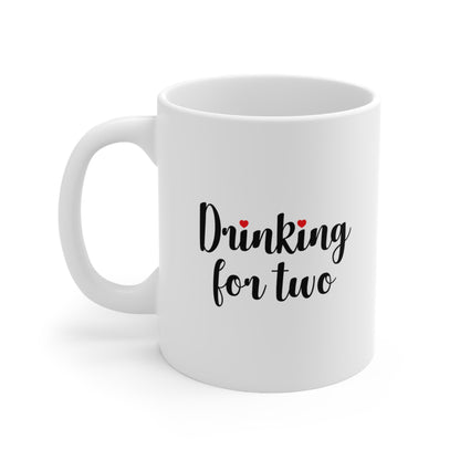 Drinking For Two Coffee Mug 
