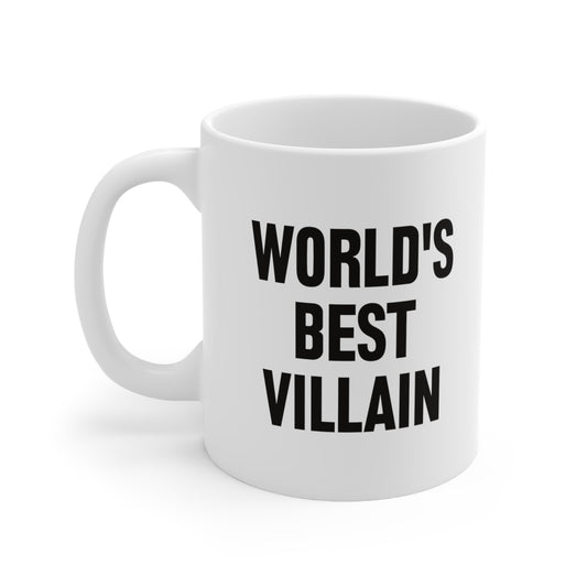 World's Best Villain Coffee Mug