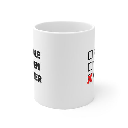 Single Taken Gamer Coffee Mug 11oz