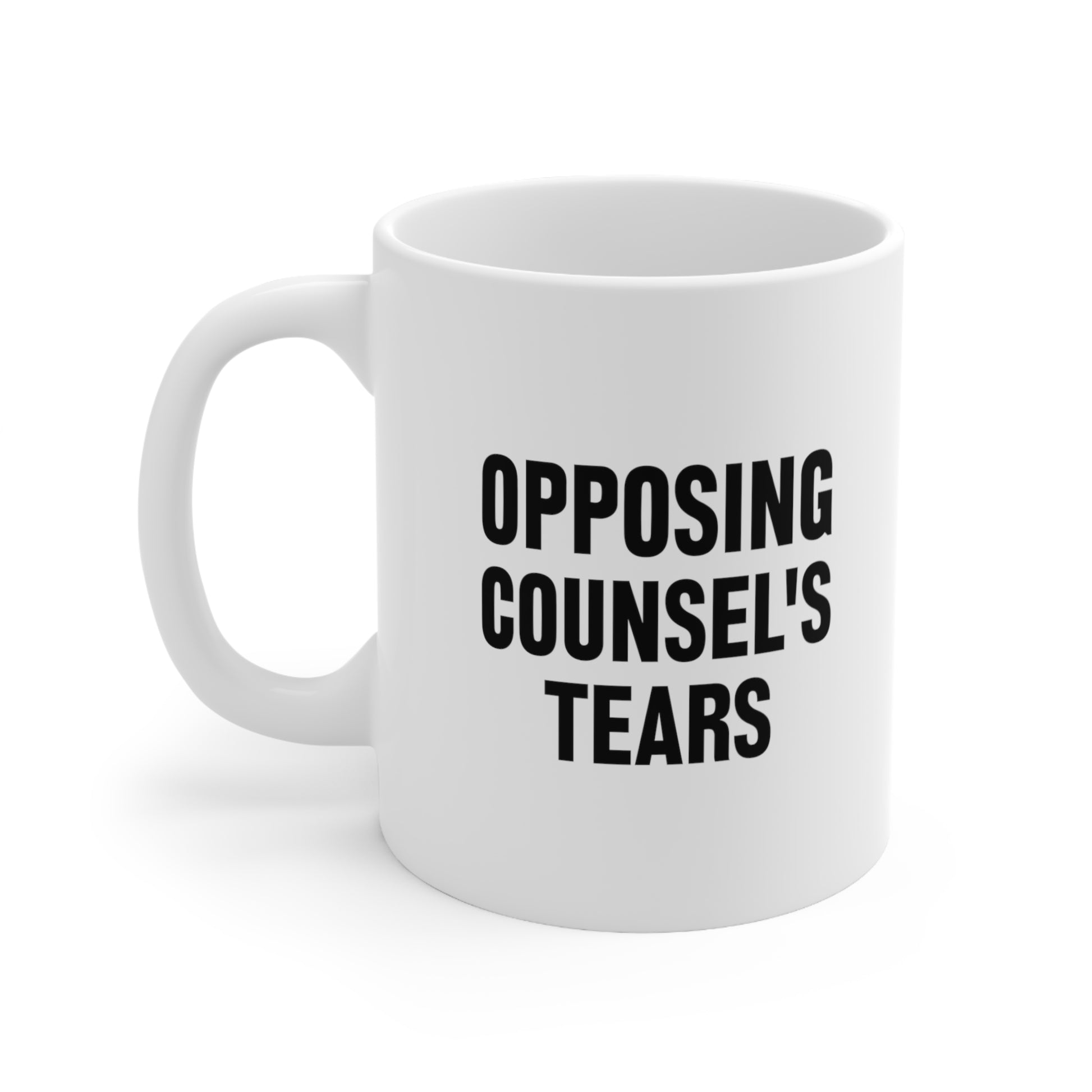 Opposing Counsel's Tears Coffee Mug