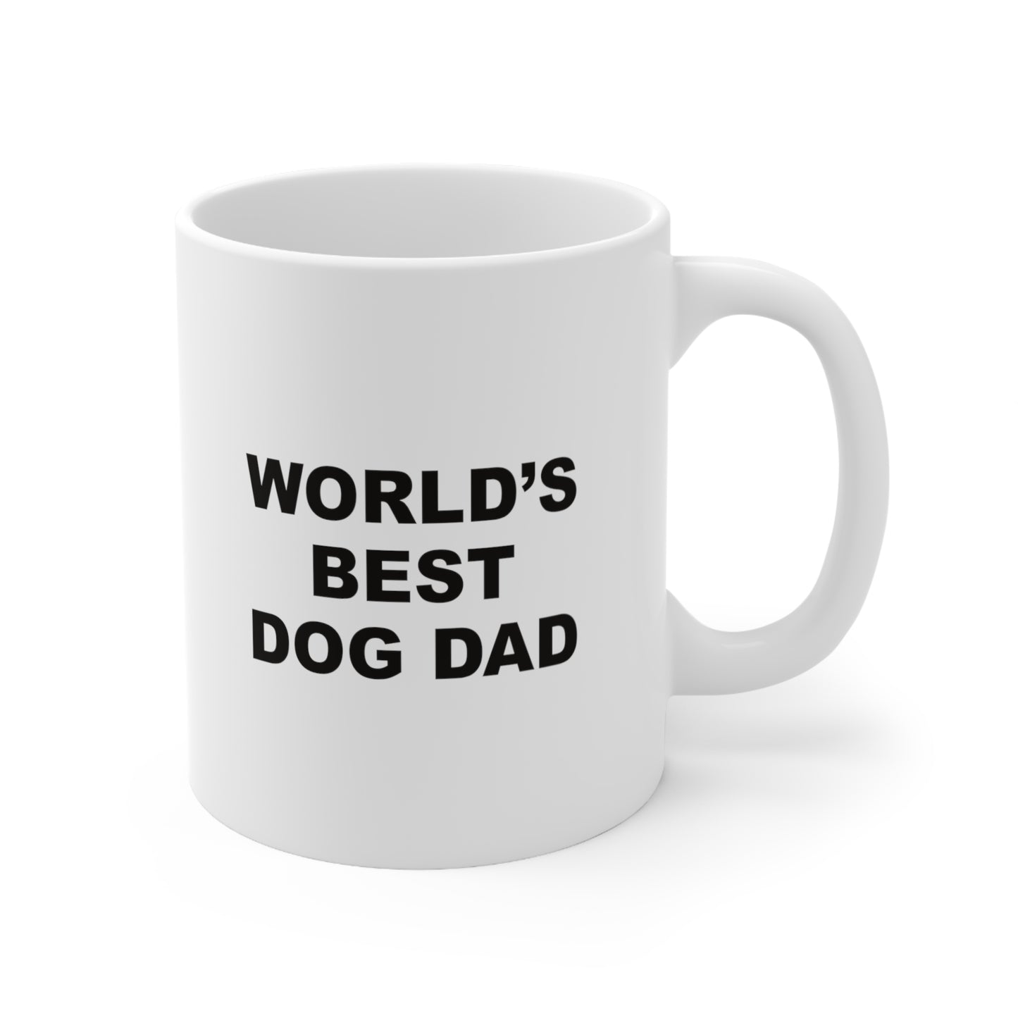 Worlds Best Dog Dad Coffee Mug 11oz