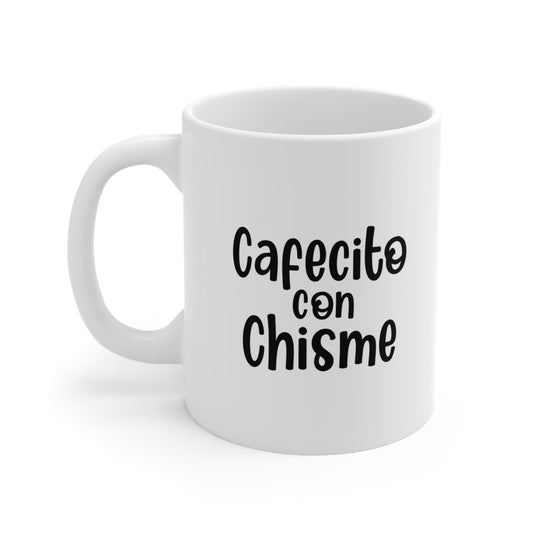 Cafecito Con Chisme Coffee Mug