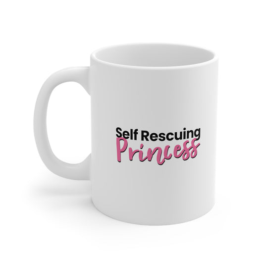 Self Rescuing Princess Coffee Mug 11oz