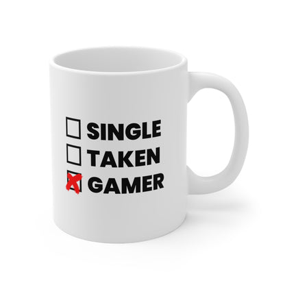 Single Taken Gamer Coffee Mug 11oz