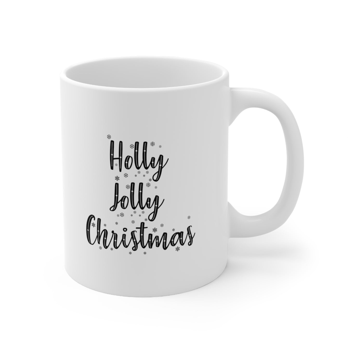 Holly Jolly Christmas Coffee Mug 11oz