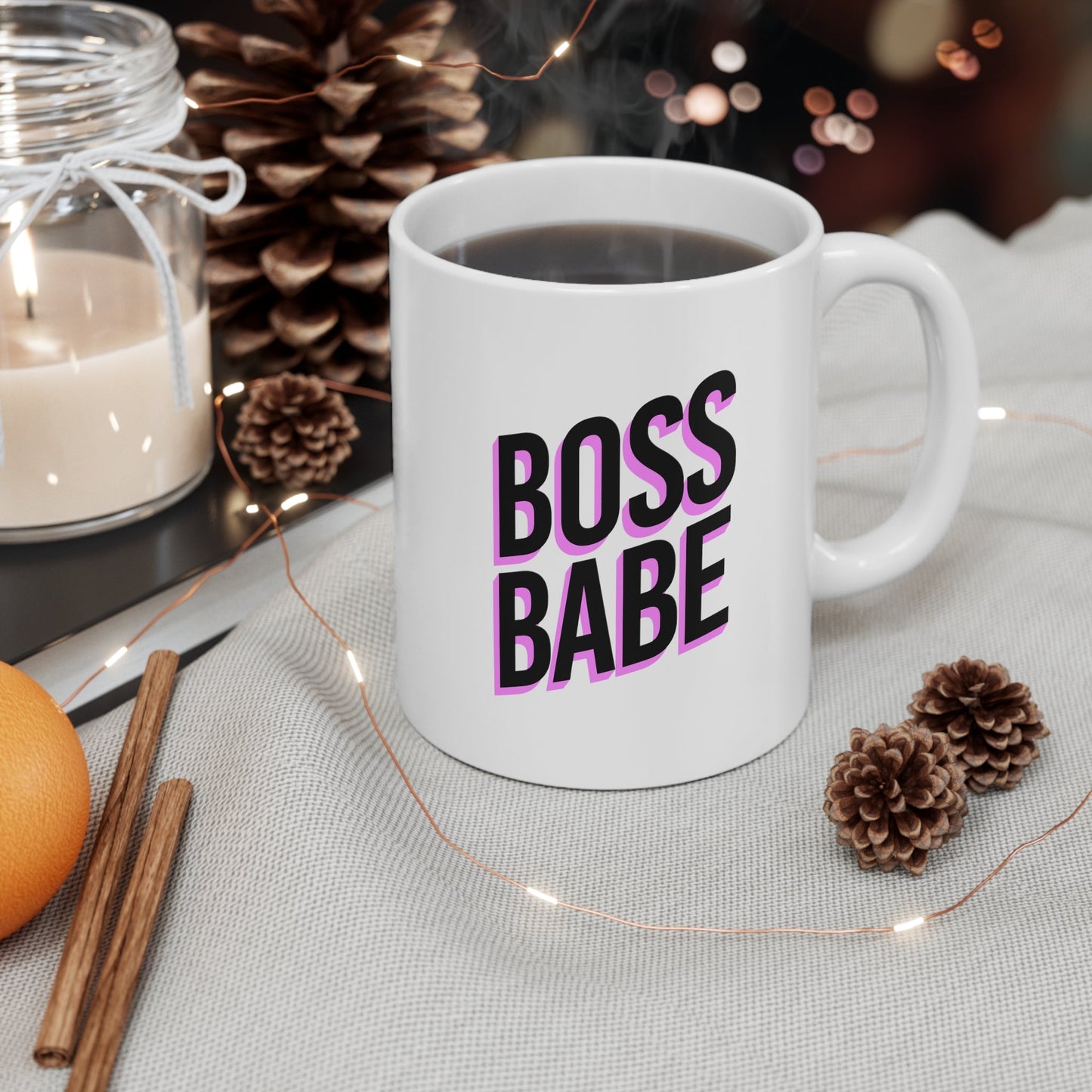 Boss Babe Mug Coffee 11oz Jolly Mugs