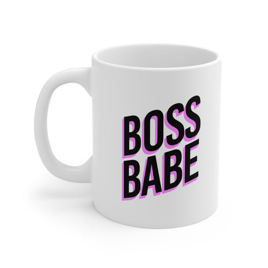 Boss Babe Mug Coffee 11oz Jolly Mugs