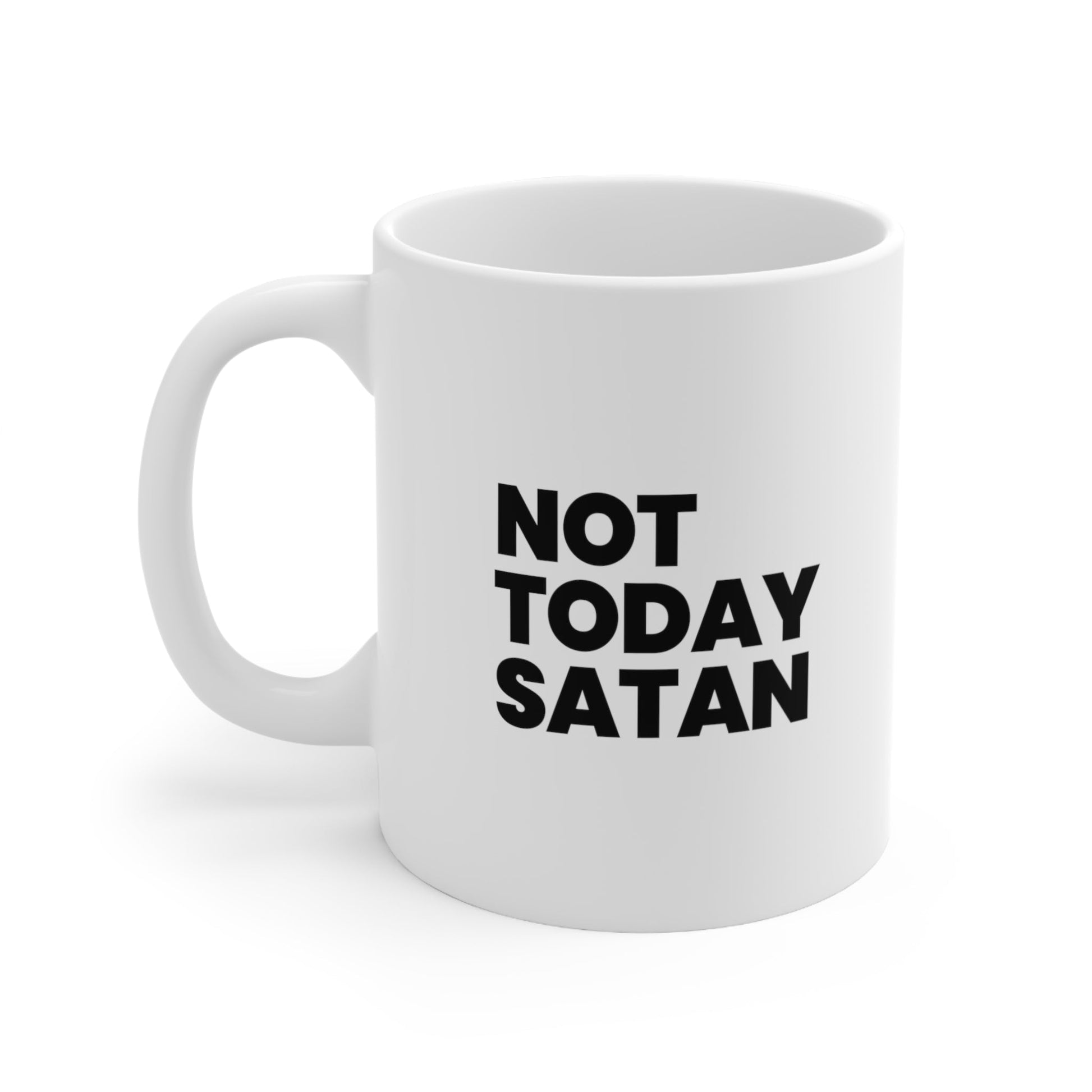 Not Today Satan Coffee Mug 11oz Jolly Mugs