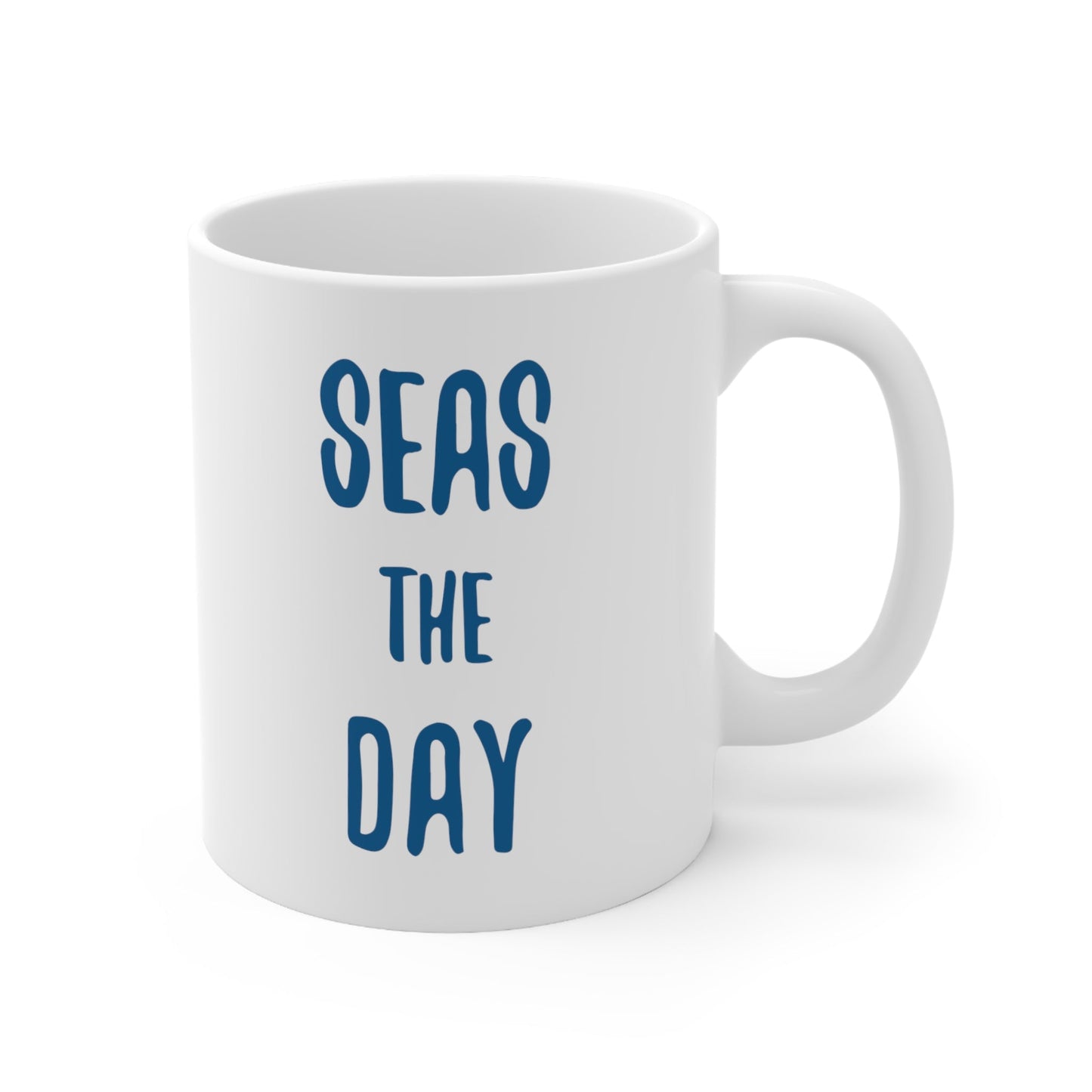 Seas the Day Coffee Mug 11oz Jolly Mugs