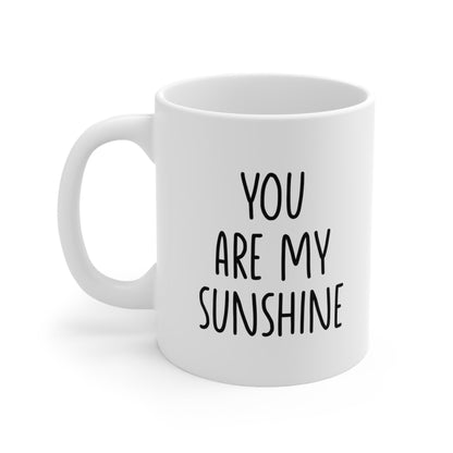You Are My Sunshine Coffee Mug 11oz Jolly Mugs